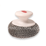 Galvanized scrubber with handle 